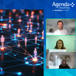 webinar screenshot about AI in HR